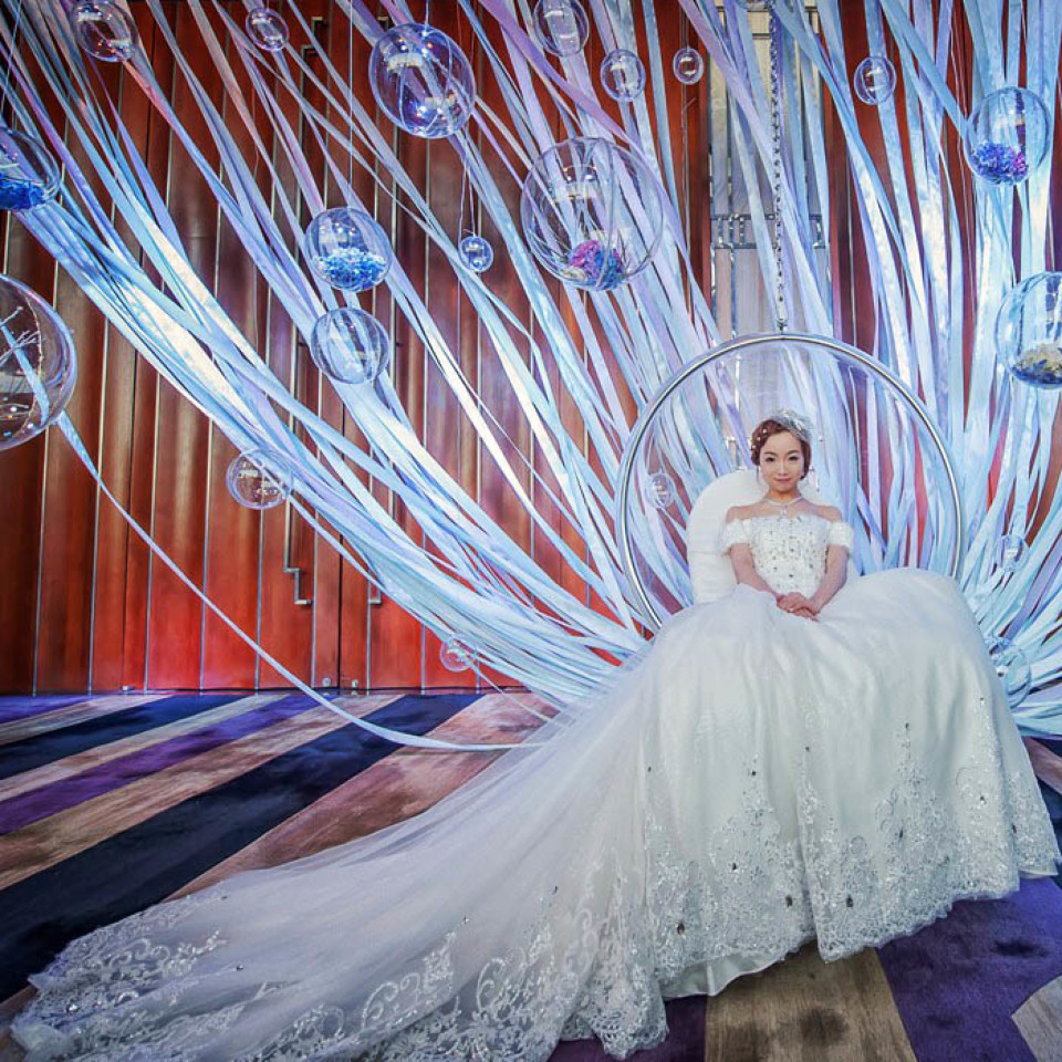 婚礼主题：我的星球，in 苏州中茵皇冠大酒店