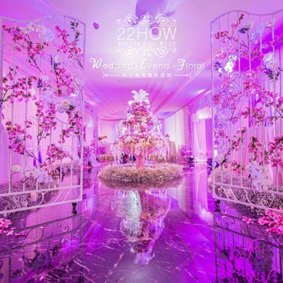 婚礼主题：法兰西花园，in 半岛酒店