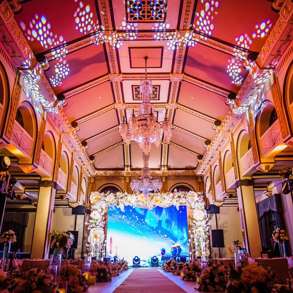 邂逅浪漫凡尔赛主题婚礼秀-上海和平饭店