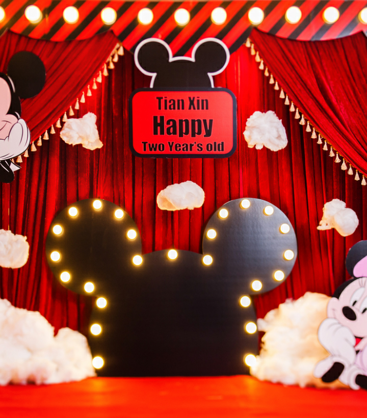 米奇主体宝宝周岁，甜品