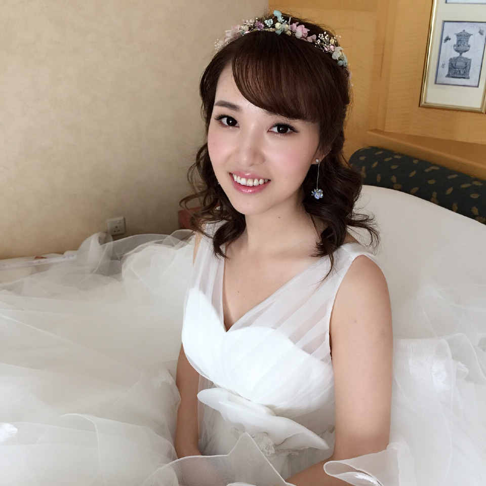 今天美美的新娘～
